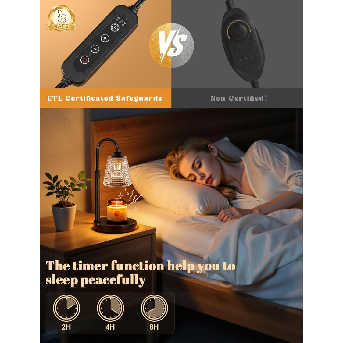 The Emberlow Lamp™ — Flameless Candle Warmer